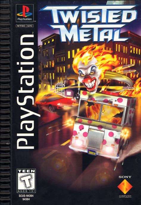 Twisted Metal PS 1 Long Box for sale 